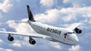 Ed Force One will take Iron Maiden and over 12 tons of equipment more than 55,000 miles (88,500km) around the planet with concerts in six of the seven continents (Australasia, Asia, North and South America, Africa and Europe) 