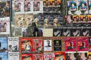 Production posters around Grahamstown. Photo: Cuepix/Louisa Feiter