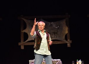 Tim Plewman stars in Defending the Caveman at the Hexagon Theatre in Pietermaritzburg. Photo: Suzy Bernstein