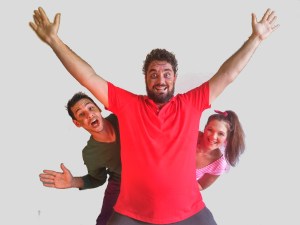 Marc Kay, Rowan Bartlett and Sarah Richards star in Penelope Pixie's Birthday Adventure.