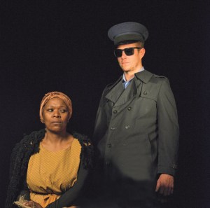 Faniswa Yisa, Clyde Berning in Reza de Wet's Missing, Photo: Andrew Brown