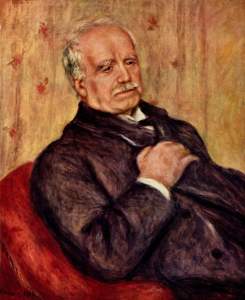 Portrait de Paul Durand-Ruel (1910) by Auguste Renoir. Paris, Private 