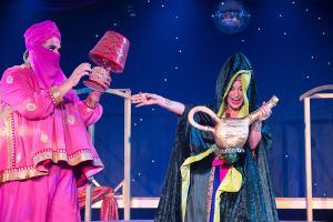 Rowan Bartlett and Katy Moore. Photo: Val Adamson