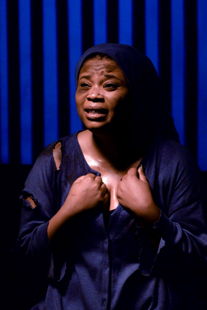 Khumbuzile Dlamini as Winnnie Mandela in 'Ubuntu - The Opera' (pic Val Adamson)