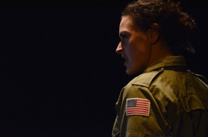 Mikkie-dene le Roux in Grounded. Photo: Lex Philotheou