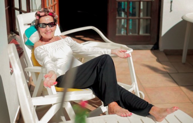 Netherlands - A Family Affair STILL - Grandma in garden