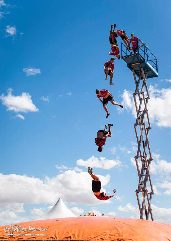 bag jump Freestlye Demonstration