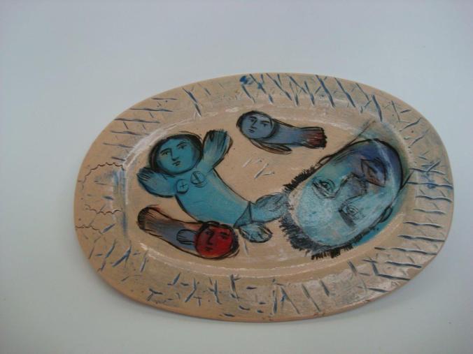 6. Belinda Leontsinis  ceramic plate