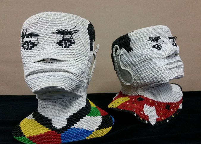 Richard Shange telephone wire heads