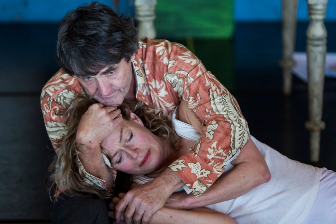 THE INCONVENIENCE OF WINGS Andrew Buckland, Jennifer Steyn in Lara Foot's The Inconvenience of Wings, pic by Oscar 'O Ryan